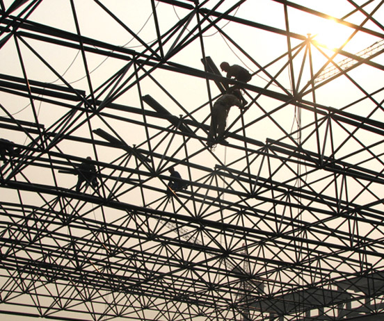 任丘厂房网架安装