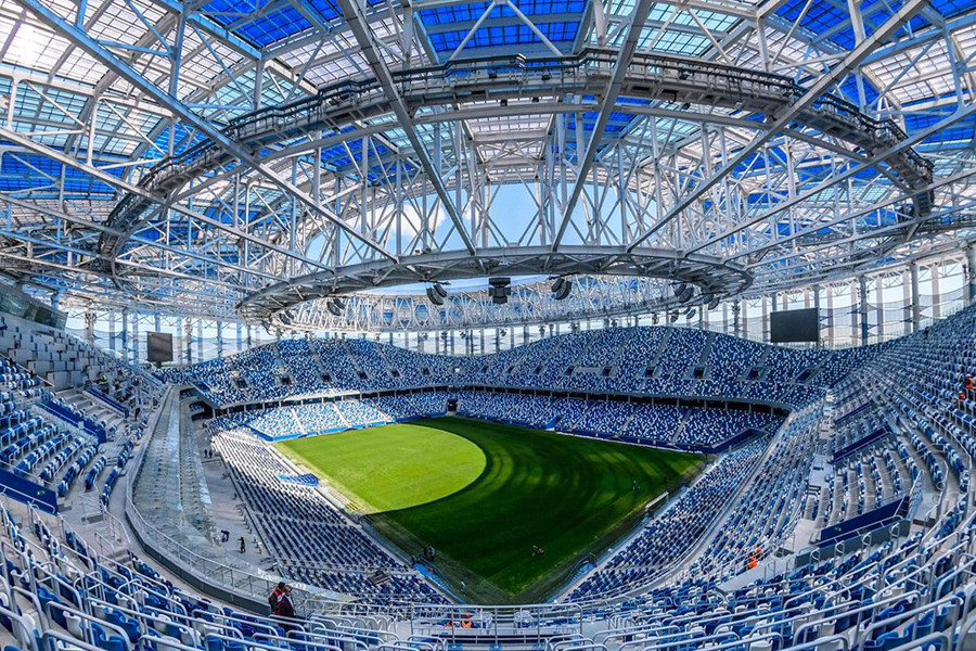 任丘篮球场网架案例